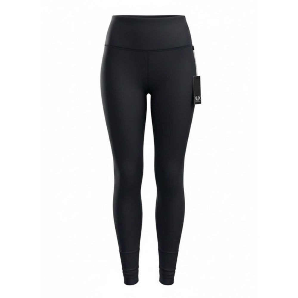 NUX Mel C Legging Black High Waisted Seamless Light Compression P4838 S/M NEW
